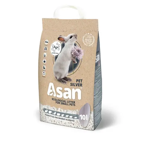 Żwirek Asan Pet Silver 10 l