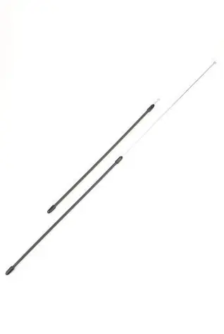 animALL Teaser Teleskopowa zabawka Long czarna 51-95 cm