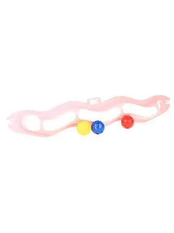 animALL Zabawka dla kota Tor z piłkami 54 cm