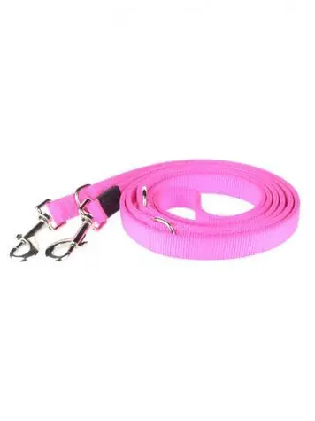 Smycz animALL Strap, dwustronna, różowa, 250 cm/20 mm