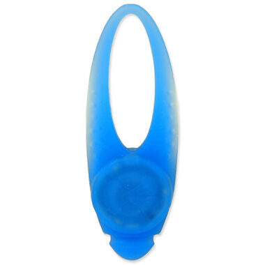 Zawieszka Dog Fantasy LED silikonowa niebieska 8cm