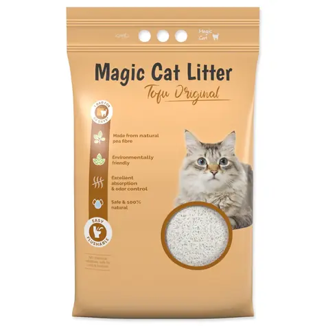 Magiczna ściółka dla kota Tofu Original 12l