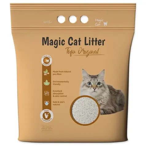 Magiczna ściółka dla kota Tofu Original 6l