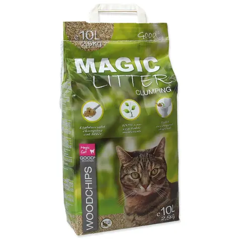 Magic Litter Kitten Zrębki 10l