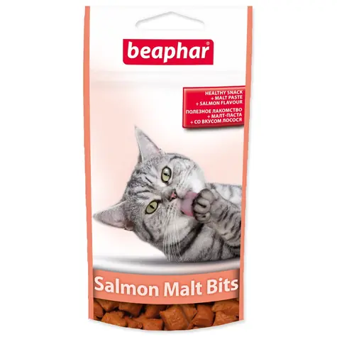 Przysmak Beaphar Malt Bits z łososiem 35 g