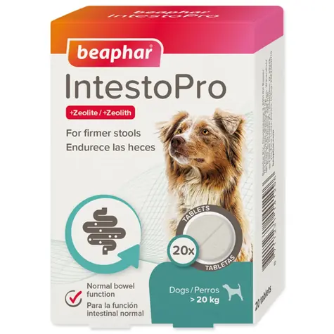 Beaphar IntestoPro L Tabletki dla dużych psów 20 szt.