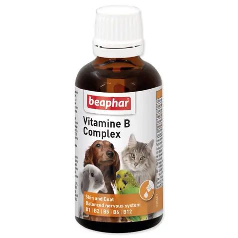 Krople witaminowe Beaphar z kompleksem witamin B 50 ml