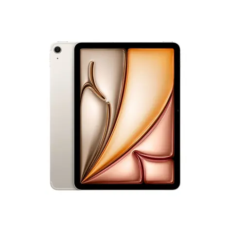 Apple iPad Air 11" 6. generacji M2 (2024) Wi-Fi + Cellular 256 GB biały / 11" / 2360 x 1640 / Wi-Fi / 5G / 12 + 12 MP / iPadOS 17