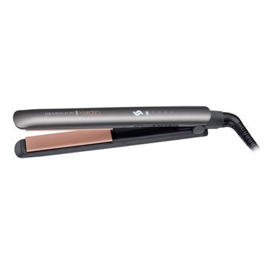 Remington S 8598 Keratin Protect szarość / prostownica do włosów / 5 temperatur / 150-230°C / wyświetlacz 