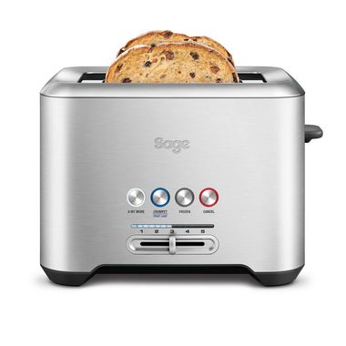 Sage BTA720 / Toster / 1000 W / stal nierdzewna / 5 stopni opiekania / rozmrażania