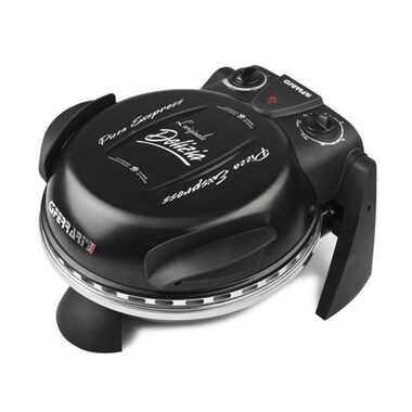 G3Ferrari G1000610 Delizia Black / Mini piec do pizzy / 1200 W / średnica 31cm / regulowany termostat do 390°C