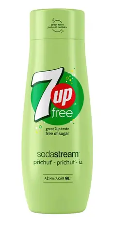 Syrop SodaStream 7up gratis 440 ml / do 9 litrów napoju
