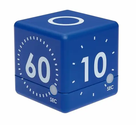 TFA 38.2036.06 - CUBE Timer cyfrowy - niebieski