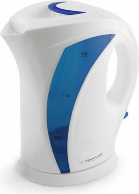 Czajnik Esperanza EKK018B IGUAZU biało-niebieski / 2200 W / 1,7 L / plastik