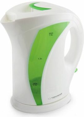 Czajnik Esperanza EKK018G IGUAZU biało-zielony / 2200 W / 1,7 L / plastik
