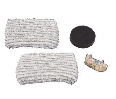 Rowenta ZR005801 4-częściowy zestaw do odkurzaczy Clean & Steam Multi / 1x filtr piankowy / 2x ściereczka do mopa / 1x odkamieniacz. nabój