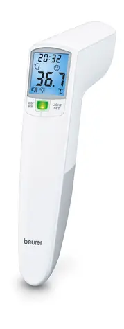 Termometr bezdotykowy BEURER FT 100 / LED / 2x AAA