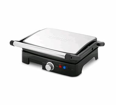 Zelmer ZPR2000 / Grill kontaktowy / 2200 W / 5 poziomów pracy / regulowana temperatura