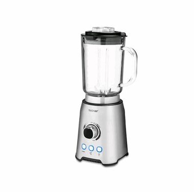 Zelmer ZSB4799 srebrny / Blender stołowy / 1200 W / 1,75 l / 3 funkcje specjalne / ostrza ze stali nierdzewnej / po sprzedaży