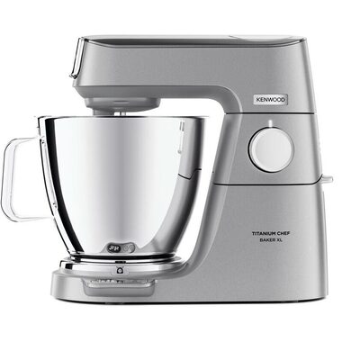 Kenwood Titanium Chef Baker XL srebrny / robot kuchenny / 1200 W / 7L / regulacja prędkości / wbudowana waga / po sprzedaży