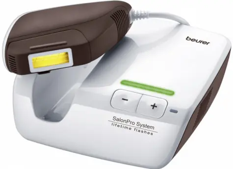 BEURER IPL 10000+ / Depilator IPL / 6 poziomów intensywności / filtr UV / do 250 000 impulsów / biały