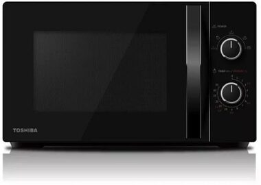 Toshiba MWP-MM20P czarna / kuchenka mikrofalowa / 700W / 20l / Rozmrażanie / płyta 25,5 cm