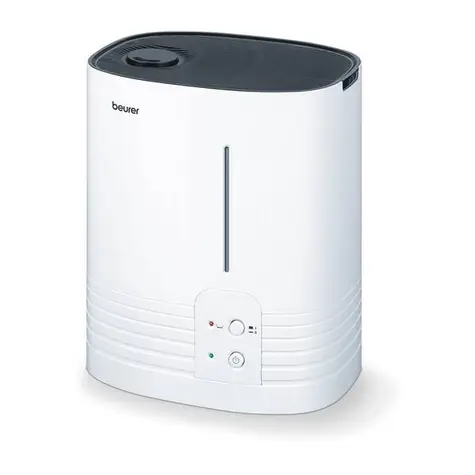 BEURER LB 55 biały / ultradźwiękowy nawilżacz powietrza / 365W / pomieszczenie do 50 m-2 / 9,6 l/24h / zbiornik na wodę 6 L