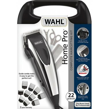 Wahl 9243-2616 Home Pro Chrome / trymer / Szerokość ostrza: 40 mm / min. 1mm / 10 przedłużek