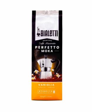 Bialetti Perfetto Moka Vanilia 250g / kawa mielona / 50% Arabica i 50% Robusta / ekstrakt waniliowy