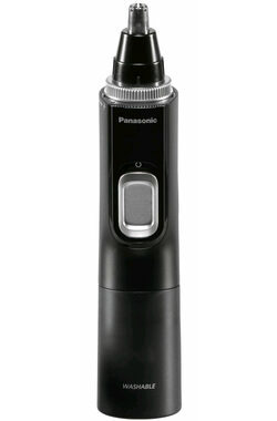 Panasonic ER-GN300K503 czarny / maszynka do włosów / uszu i nosa / zdejmowana głowica / 2x baterie AAA