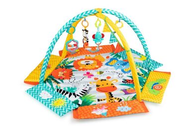 Momi MULTI Koc zabawowo-edukacyjny z piłeczkami