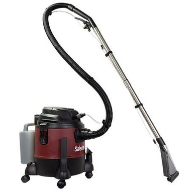 Salente Combo 4w1 czerwony / Odkurzacz do odkurzania na mokro i sucho / 1400W / HEPA / ubijaczka / dmuchawa / 20L