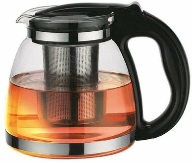 Orava VK-150 / Czajniczek szklany / sitko ze stali nierdzewnej / 1,5 L