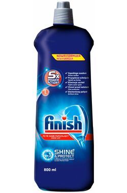 FINISH Shine & Protect 800 ml / Środek do nabłyszczania zmywarki 