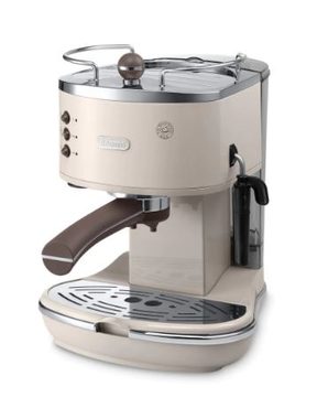 Odnowiony - DeLonghi ECOV 311.BG Icona Vintage beżowy / Ekspres do kawy dźwigniowy / 1100 W / 1,4L / odnowiony