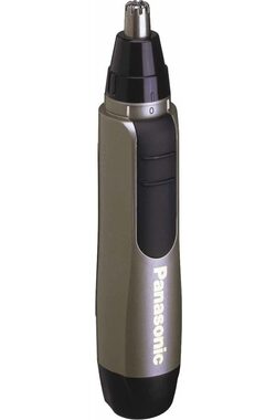 Panasonic ER 412 N501 czarno-srebrny / maszynka do włosów / uszu i nosa / zdejmowana głowica / 1x bateria AA