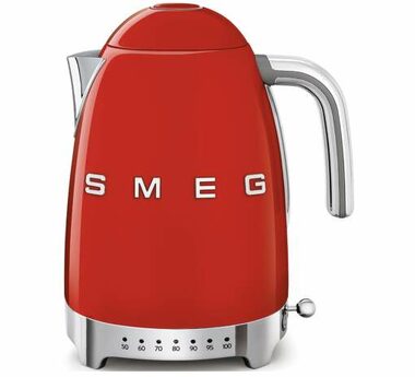 SMEG KLF04RDEU czerwony / Szybkowar / 1,7L / 2400W / regulacja temperatury 