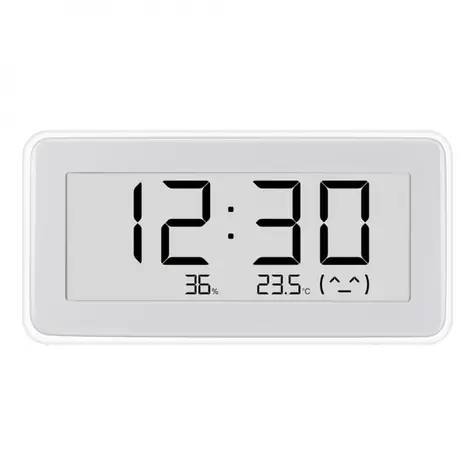 Monitor temperatury i wilgotności XIAOMI Mi Pro / Zegar na biurko / czujnik temperatury i wilgotności / Wyświetlacz 3,7".