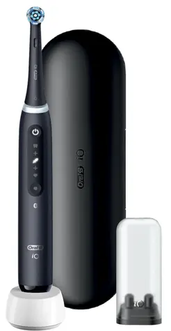 Oral-B iO Series 5 czarna / oscylacyjna|rotacyjna szczoteczka do zębów / 5 trybów