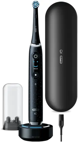 Oral-B iO Series 10 czarna / oscylacyjna|rotacyjna szczoteczka do zębów / 7 trybów