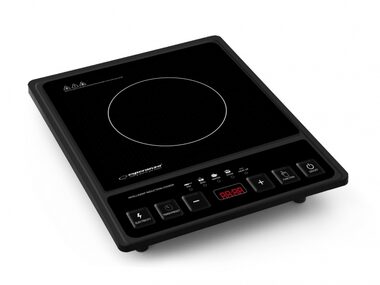 Esperanza EKH011 Krakatau czarny / Kuchenka indukcyjna / 1 płyta / 2000W / 5 trybów
