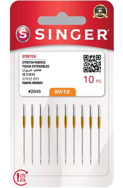 Singer 2045 - 80/12 10 szt. / Igły / do stretchu