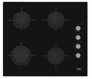 Beko HILG64120S czarny / Płyta gazowa / 4 płyty 