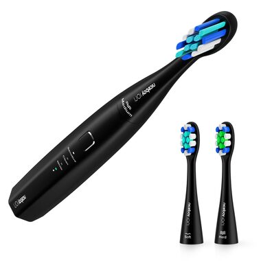 Niceboy ION Sonic Lite czarny / 60000 wibracji / 3 tryby / timer / IPX7 / 3 głowice
