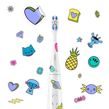 Niceboy ION Sonic Kids / 60000 wibracji / 3 tryby / timer / IPX7 / 1 głowica