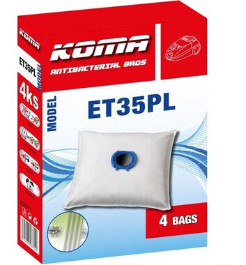 KOMA ET35PL Worki do odkurzacza ETA Unibag / 4 szt