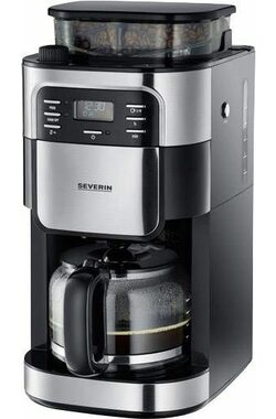 Severin KA 4810 srebrny / Przelewowy ekspres do kawy / 1000W / 1,25 l 