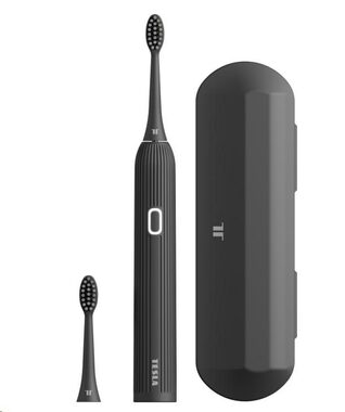TESLA SMART Toothbrush Sonic TS200 Deluxe czarna / Elektryczna szczoteczka do zębów / 42000 wibracji / timer / 4 tryby
