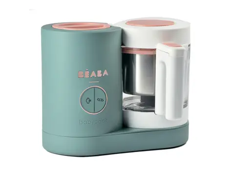 Parowar Beaba + blender BABYCOOK Neo Eucalyptus