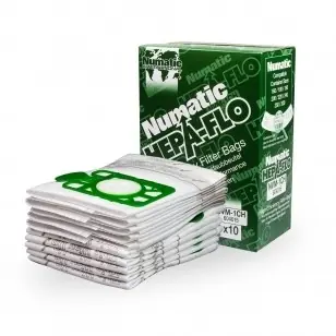 Numatic Worki do odkurzacza HEPA-FLO NVM1CH / 10 szt
